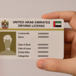 Dubai driving licence