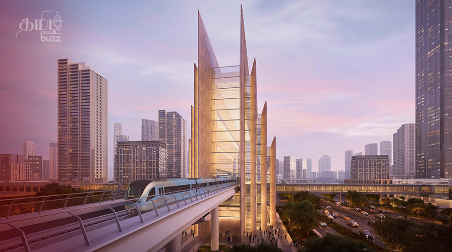 Dubai metro Blue Line
