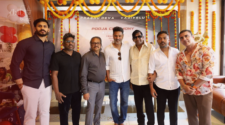 prabu deva Film pooja ceremony in dubai