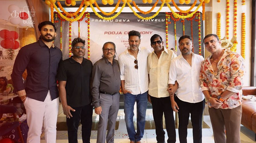 prabu deva Film pooja ceremony in dubai