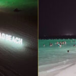abudhabi night beach