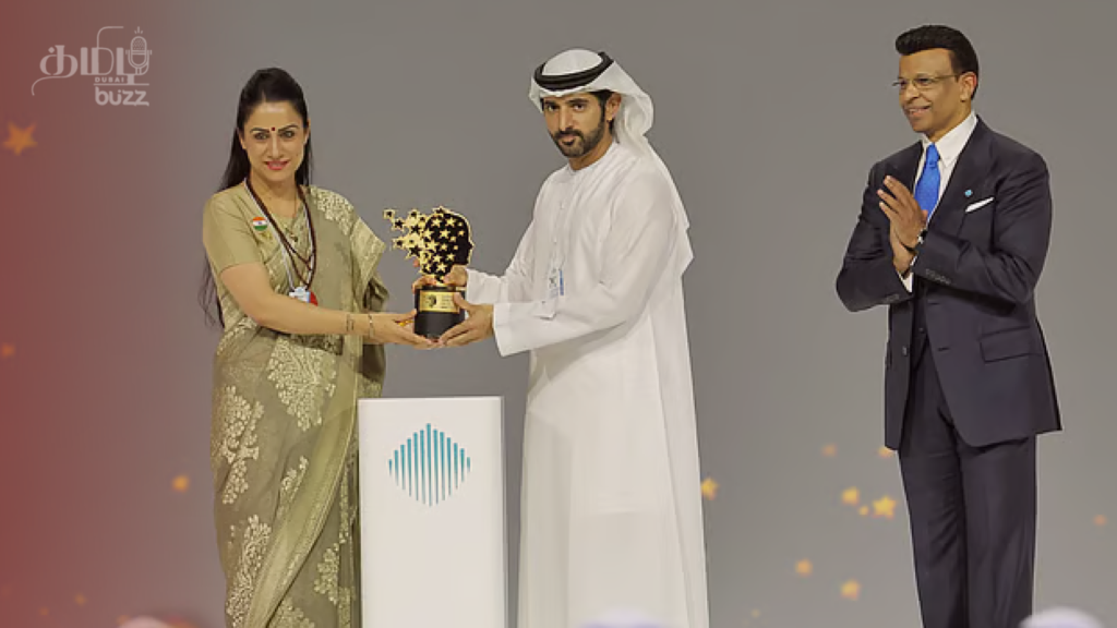Sheikh Hamdan bin Mohammed bin Rashid Al Maktoum awards Indian Teacher