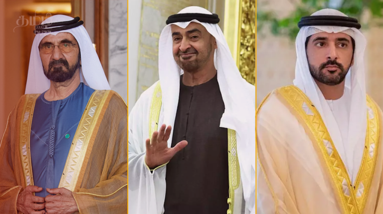 UAE president, dubai ruler and crown prince
