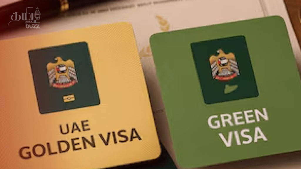 uae blue green and golden visas