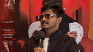 vignesh prabhu magic show held in dubai